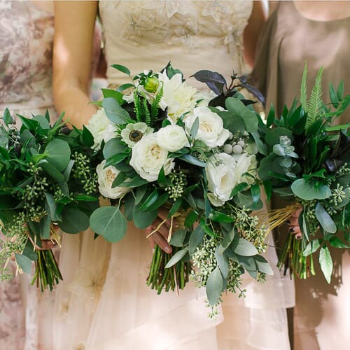 Dinner Party Wedding Bridesmaid Bouquet